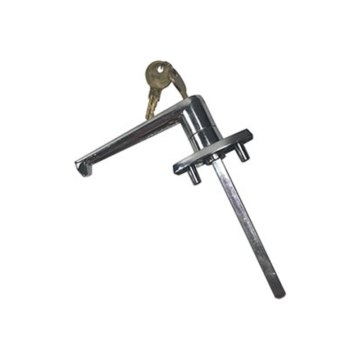 03. L-Handle Keyed lock - 1/2" post
