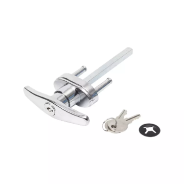 01. T-Handle Keyed lock - 1-3/16" post