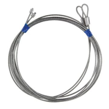 02. 1/8" GAC Torsion cable 7x7 (8' tall Door)